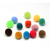 DIY Doll Craft Polyester Pom Pom Ball AJEW-S063-1.5cm-M-1