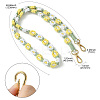 Alloy with Weave Cotton for DIY Keychains AJEW-CJ0001-32A-2