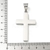 304 Stainless Steel Pendants STAS-G346-22P-3