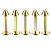 304 Stainless Steel Cone Internally Threaded Labrets for Women Men WG9B6EB-11-1