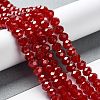 Baking Paint Imitation Jade Glass Bead Strands LS-DGLA-A034-J10mm-A29-2