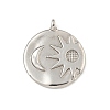Non-Tarnish 304 Stainless Steel Pendants STAS-I307-566P-1