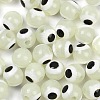 Luminous & Printed Opaque Acrylic Beads LACR-G050-01-3