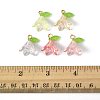 50Pcs Transparent Acrylic Pendants PALLOY-FS00043-04-5