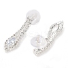 Alloy Rhinestone Necklaces & Stud Earring Sets for Women SJEW-U001-01P-02-8