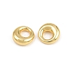 Brass European Beads KK-CBA78C7-33C-G-2