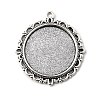 Tibetan Style Alloy Pendant Cabochon Settings LS-TIBE-T003-06AS-RS-1