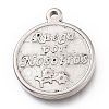 Non-Tarnish 304 Stainless Steel Pendants LS-STAS-Z017-05P-2