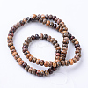 Natural Leopard Skin Jasper Bead Strands LS-G-R403-4x6-10-2