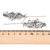 Octopus 316 Stainless Steel Ear Wrap Crawler Hook Earrings AJEW-C044-18AS-5