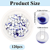 120Pcs Handmade Porcelain Beads PORC-PA0001-30C-2