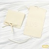 Square Fiber Cloth Jewelry Pouches ABAG-YWC0001-01F-1