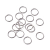Non-Tarnish 304 Stainless Steel Open Jump Rings STAS-C040-01D-P-1