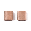 2-Hole Baking Paint Glass Seed Beads SEED-S023-17C-20-3