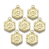 Alloy Pendants PALLOY-N157-003G-NR-1