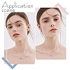 48Pcs 6 Colors Alloy Charms FIND-FH0003-72-5