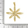 Brass Micro Pave Cubic Zirconia Pendants KK-M322-27G-3
