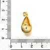 Rack Plating Brass Micro Pave Cubic Zirconia Pendants KK-L226-102G-D-3