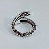 Men's Adjustable Brass Cuff Rings RJEW-BB49395-A-5