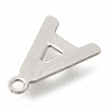 Non-Tarnish 201 Stainless Steel Charms STAS-C021-06P-A-3