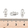 SHEGRACE Brass Lobster Claw Clasps XGR0098P-161P-3