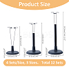 12 Sets 3 Styles Plastic with Iron Doll Support for Models ODIS-FH0001-18-2