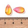 Transparent Glass Charms GLAA-O017-01F-1-3