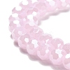 Electroplate Glass Beads Strands EGLA-A035-J6mm-A02-3