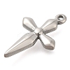 Anti-Tarnish 304 Stainless Steel Pendants STAS-P369-06P-2