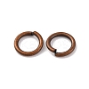 Brass Saw Cut Open Jump Rings KK-G514-01I-R-2