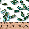 Baking Paint Glass Seed Beads SEED-N008-06I-4