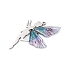 3pcs Gradient Color Resin Pendants PALLOY-TA00173-5