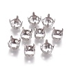 Non-Tarnish 316 Surgical Stainless Steel Sew on Prong Settings STAS-E470-01A-P-2
