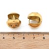 304 Stainless Steel Rhinestone Hoop Earrings EJEW-M041-01G-02-5