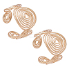Alloy Cuff Bangles for Women BJEW-WH0031-004G-1
