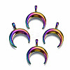 Rainbow Color Alloy Pendants PALLOY-S180-076-RS-1