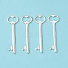 Tibetan Style Zinc Alloy Key Big Pendants EA11911Y-3