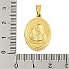 Ion Plating(IP) 304 Stainless Steel Pendants LS-STAS-B071-02A-20G-3