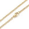 PVD Vacuum Plating 304 Stainless Steel Rolo Chain Necklaces X-NJEW-I248-11C-G-2