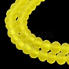 Transparent Glass Beads Strands EGLA-A034-T6mm-MD29-5