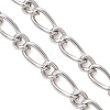 5MM 304 Stainless Steel Figaro Chains Bracelet Making AJEW-JB01517-3