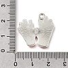 Breast Cancer Pink Awareness Ribbon Theme Alloy Enamel Pendants ENAM-C026-01E-S-3
