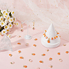 40Pcs 2 Colors Alloy Enamel Pendants ENAM-SC0005-30-4