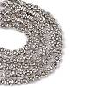 Tibetan Style Flower Alloy Bead Strands TIBEB-O007-01-NR-2