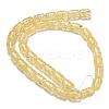 Transparent Crackle Glass Beads Strands GLAA-NH0001-04C-2