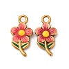 304 Stainless Steel Enamel Pendants STAS-Q363-10A-G-1