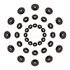 PVD Vacuum Plating 304 Stainless Steel Spacer Beads STAS-UN0007-81B-1