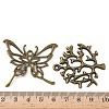 Mixed Antique Bronze Plated Tibetan Style Alloy Pendants PALLOY-I104-NF-3