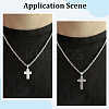 2Pcs 2 Styles 304 Stainless Steel Pendants STAS-BBC0007-71-6