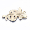 Eco-Friendly Alloy Enamel Pendants ENAM-Q437-032-NR-3
